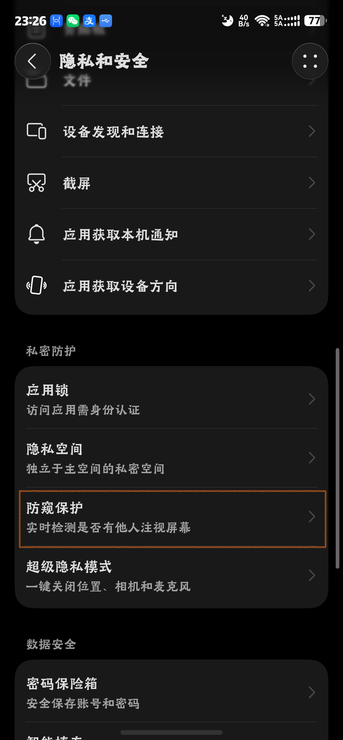 防窥保护1